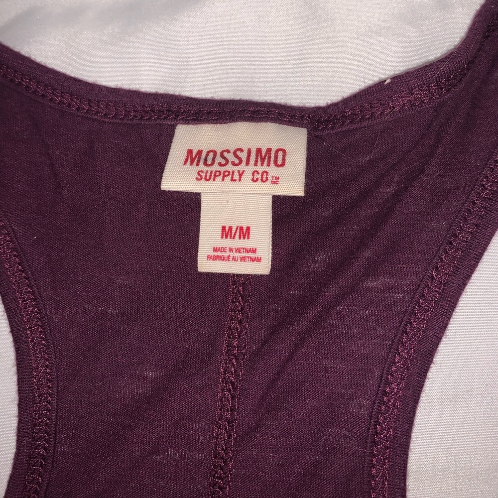 Maroon Razor Back Tank - Picture 5 of 5